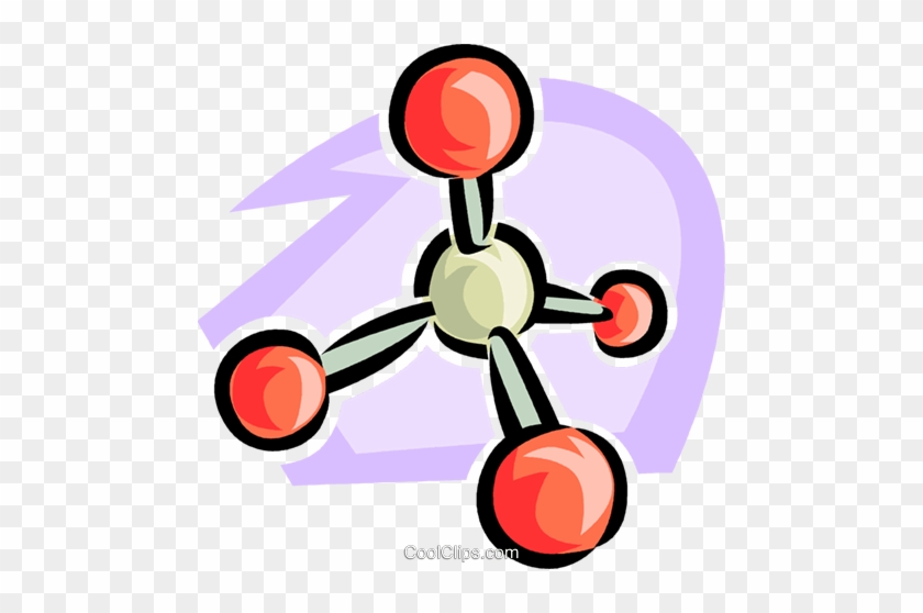Molecules Royalty Free Vector Clip Art Illustration - Molecules Royalty Free Vector Clip Art Illustration #1603882