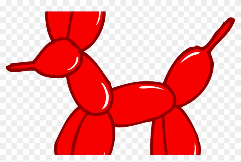 Balloon Dog Cliparts - Cute Balloon Animal Clipart #1603958