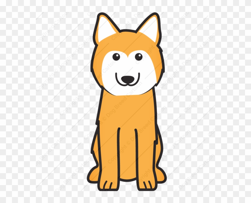 Husky Clipart Husky Dog - Dog Cartoon #1603961