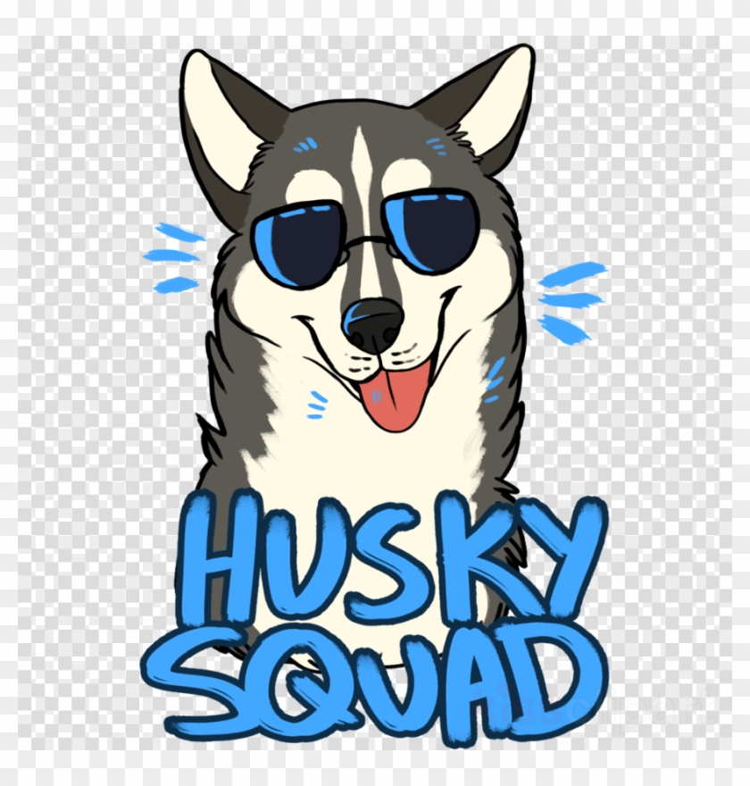 Download Redbubble Husky Squad Grafik T Shirt Clipart - Husky Squad Drawing #1603965