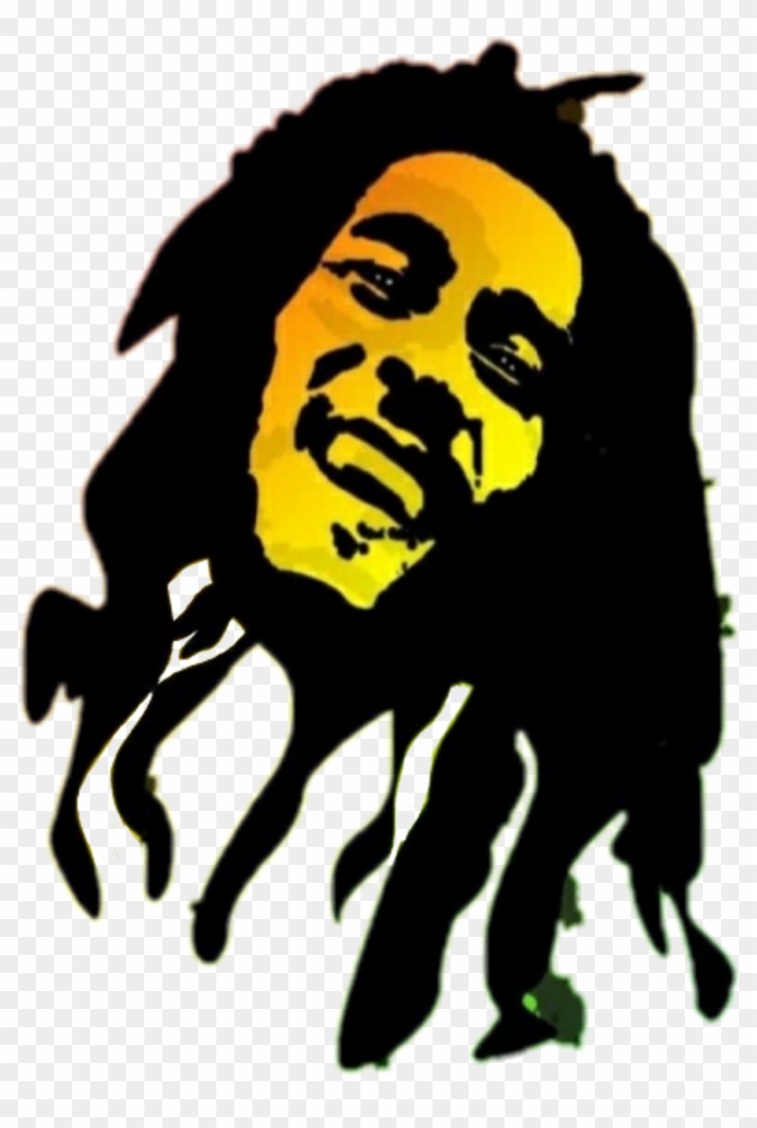 Report Abuse - Bob Marley Silhouette Clip Art #1603970