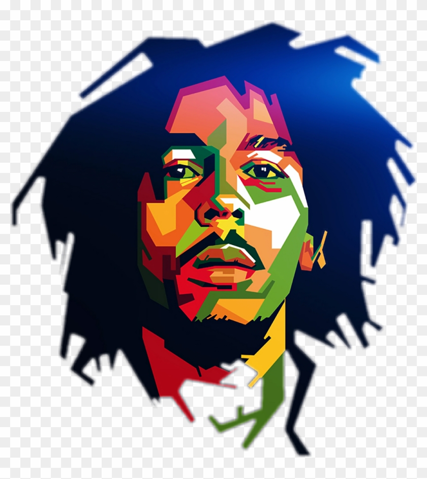 Bob Sticker - Bob Marley Vector Art #1603983
