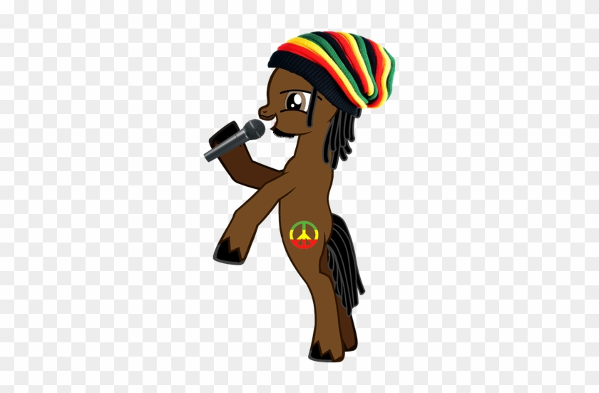 Bob Marley Pony By Cold Burn - Cartoon #1603985