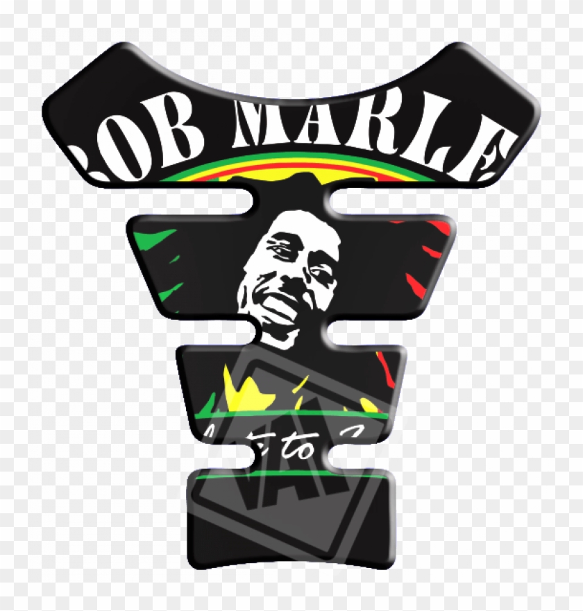 Adesivo Protetor De Tanque Bob Marley - Bob Marley #1604011