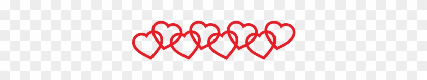 Heart Border 3 - Red Heart Love Border #1604072