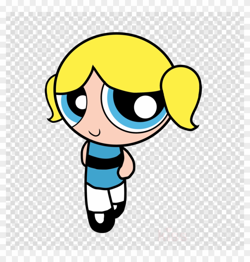 Bubbles Powerpuff Girls Clipart Momoko Akatsutsumi - Social Media White Icons Png #1604097