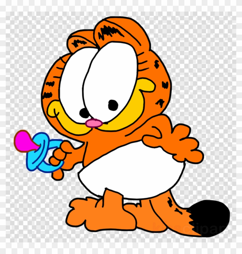 Garfield Bebek Clipart Digital Art Painting Clip Art Bts Funny Face Sticker...