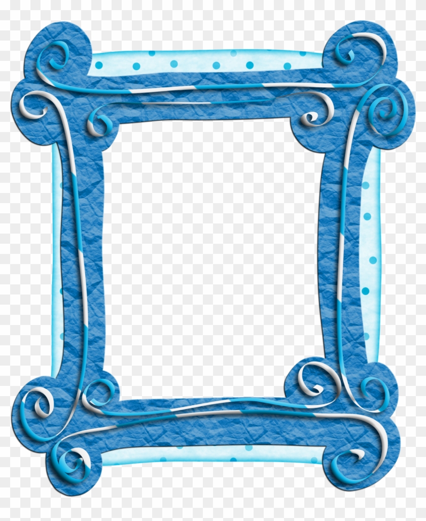 Thank You So Much For Visiting & I Could Really Use - Blue Border Frame #1604124