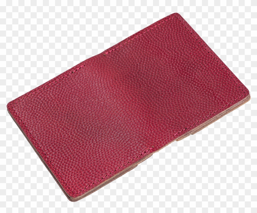 Exterior Of Football Texture On Horween Leather Wallet - Exterior Of Football Texture On Horween Leather Wallet #1604125
