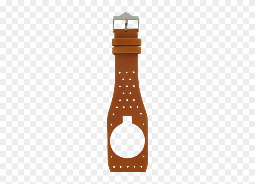 Orange Perforated Smooth Leather For Big Tv / Mythic - Beer Bottle #1604170