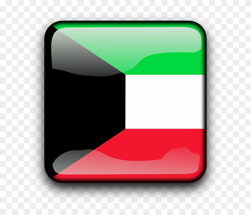 Button Kuwait, Flag, Country, Nationality, Square, - Jordan Nationality #247316