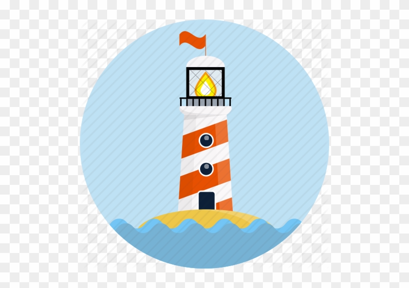 Direction, House, Light, Lighthouse, Marine, Nautical, - Lighthouse Icon Png #247324
