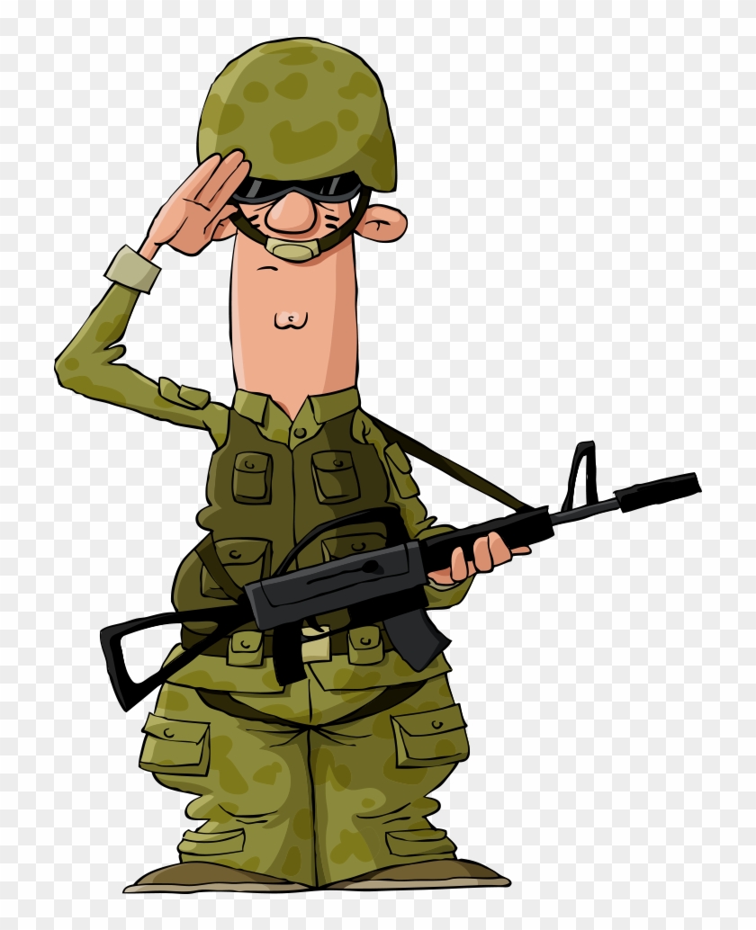 Soldier Cartoon Army Clip Art - Soldier Cartoon Png #247421