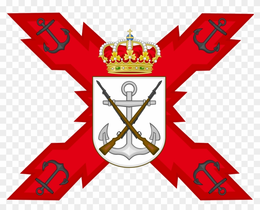 Coat Of Arms Of The Spanish Marine Corps General Command - General Officer #247430