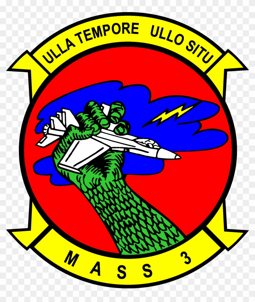 Mass-3 Squadron Insignia - Marine Air Support Squadron 3 #247443