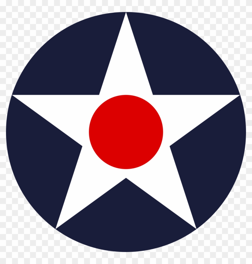 Usaac Roundel 1919-1941 - Army Air Corps Insignia #247463