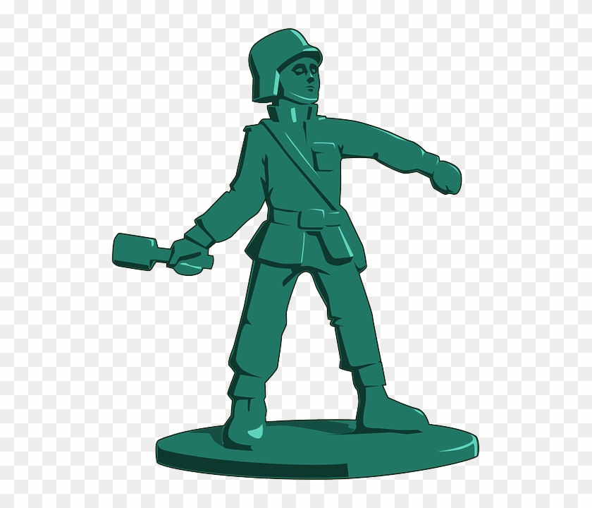 Army, Grenade, Military, Plastic, Play - Toy Soldier Clipart #247542