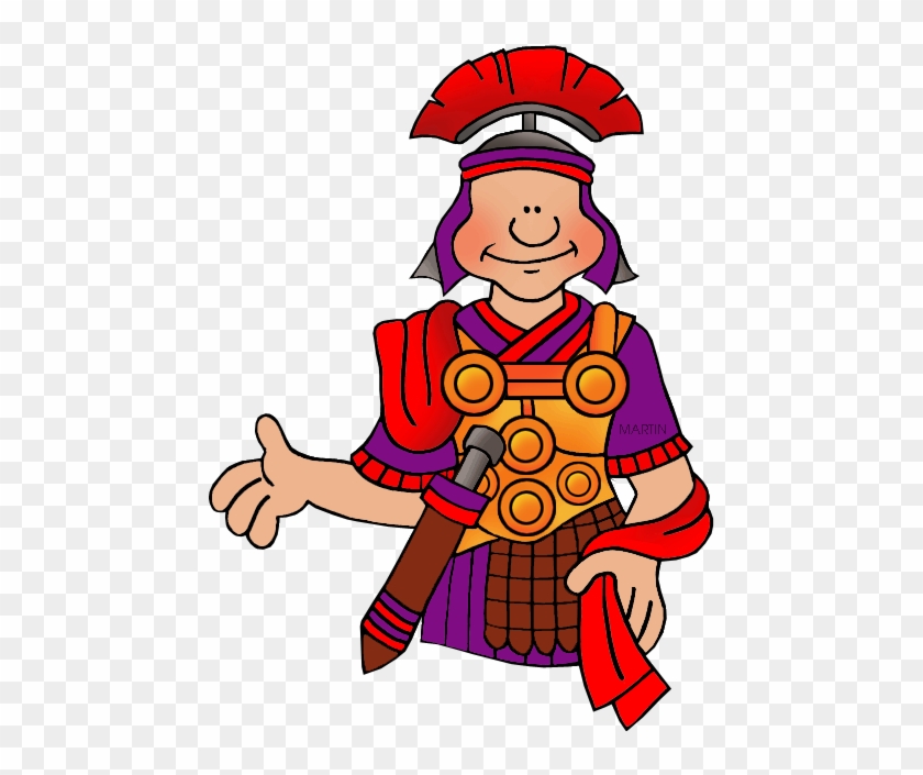 Roman Soldier - Ancient Rome Clipart #247547