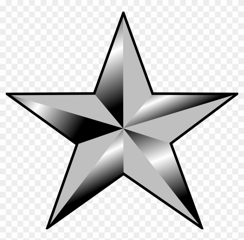 Star Clipart Us Army - 1 Star General Rank #247560