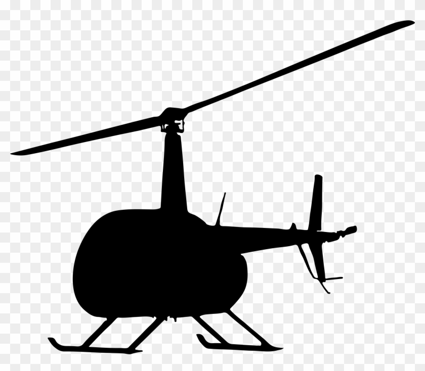 Clipart - Helicopter Silhouette #247584