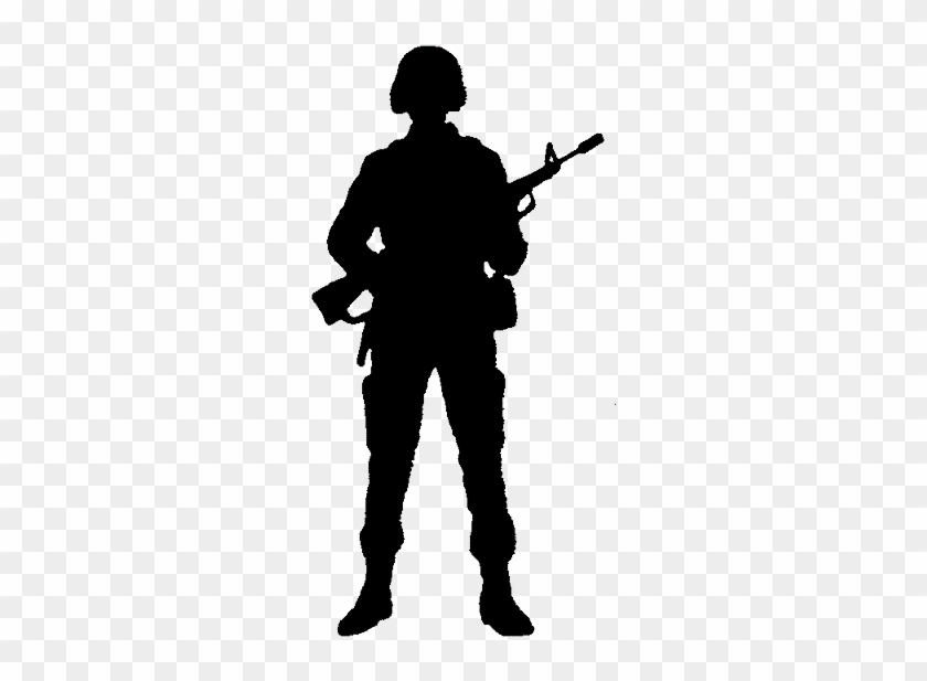 Soldier Military Silhouette Clip Art - Extinct Animals In Australia #247587