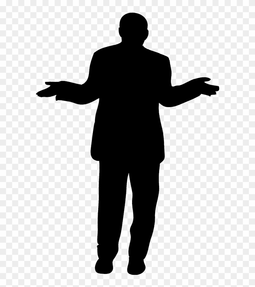 Man Silhouette People Clipart - Man Clipart No Background #247664