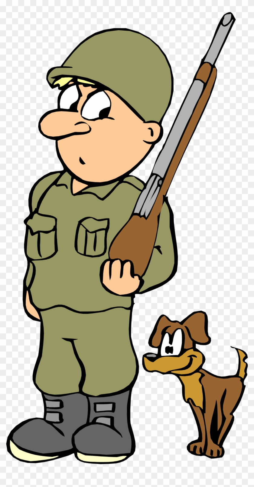 Military Soldier Clipart Transparent Background - World War 1 Cartoon Soldier #247667