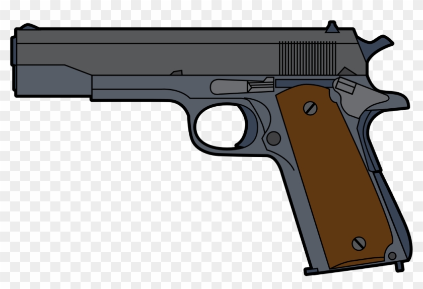 Gun Clip Art - Pistol Clipart #247702