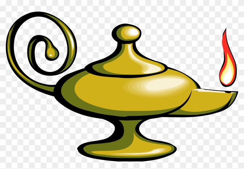 Aladdin Central Clipart - Aladdin Lamp #247747