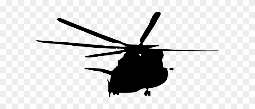 Military Silhouette Clipart - Helicopter Silhouette Png #247761