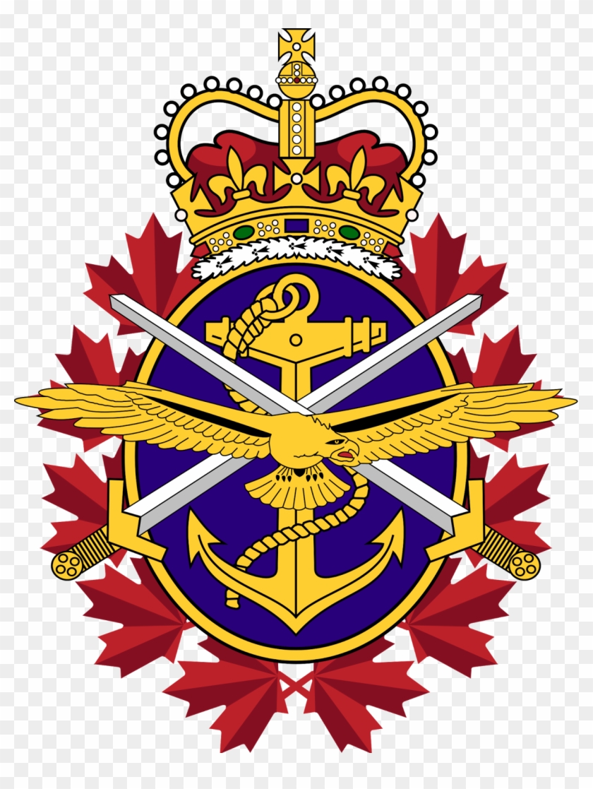 Canadian Forces Emblem - Department Of National Defense Canada #247790