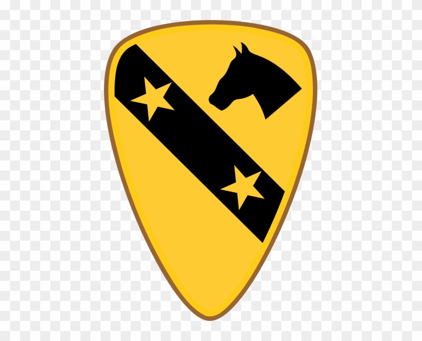 Two Stars - 1st Cavalry Division Logo #247862