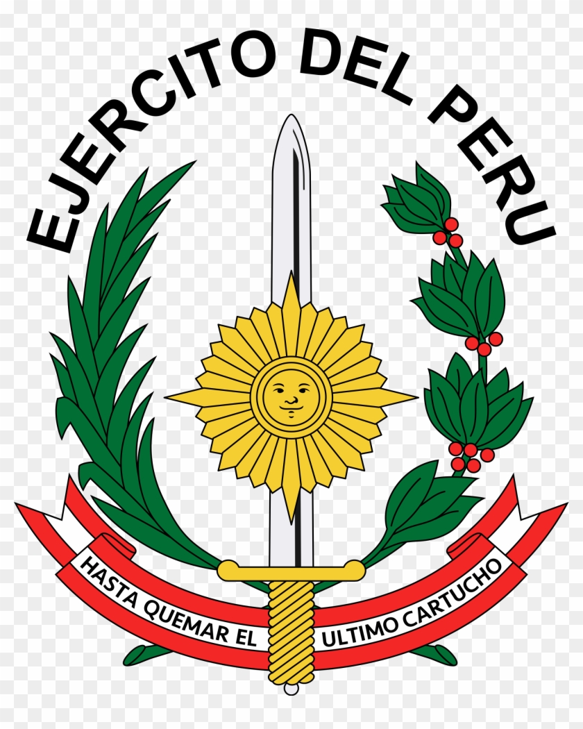 Open - Escudo Del Ejercito Del Peru #247898