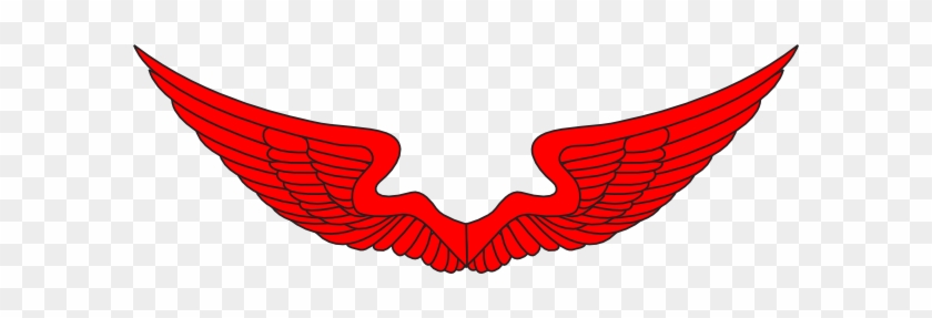 Wings Clip Art - Red Wings Vector Png #247899