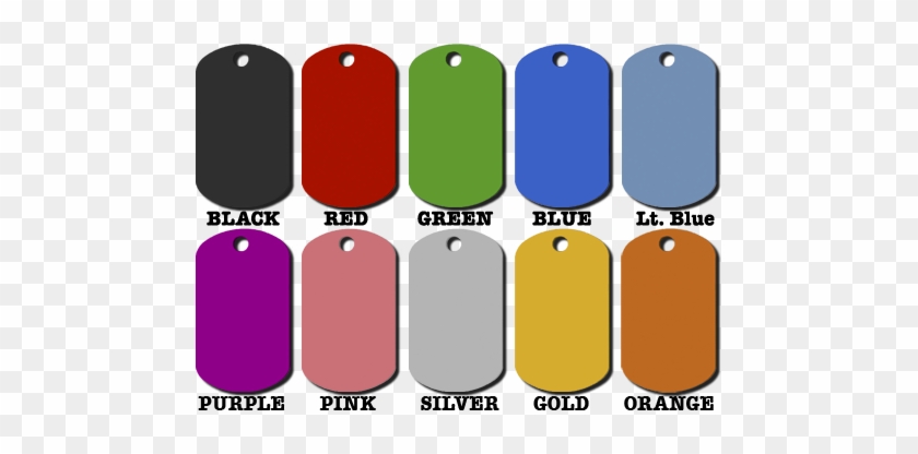 Anodized Aluminum Dog Tag #247971