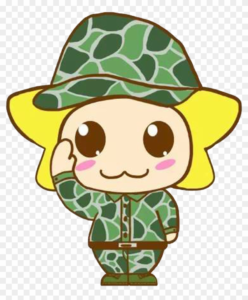 Cartoon Salute Soldier Military Drawing - Militar Dibujo #247992