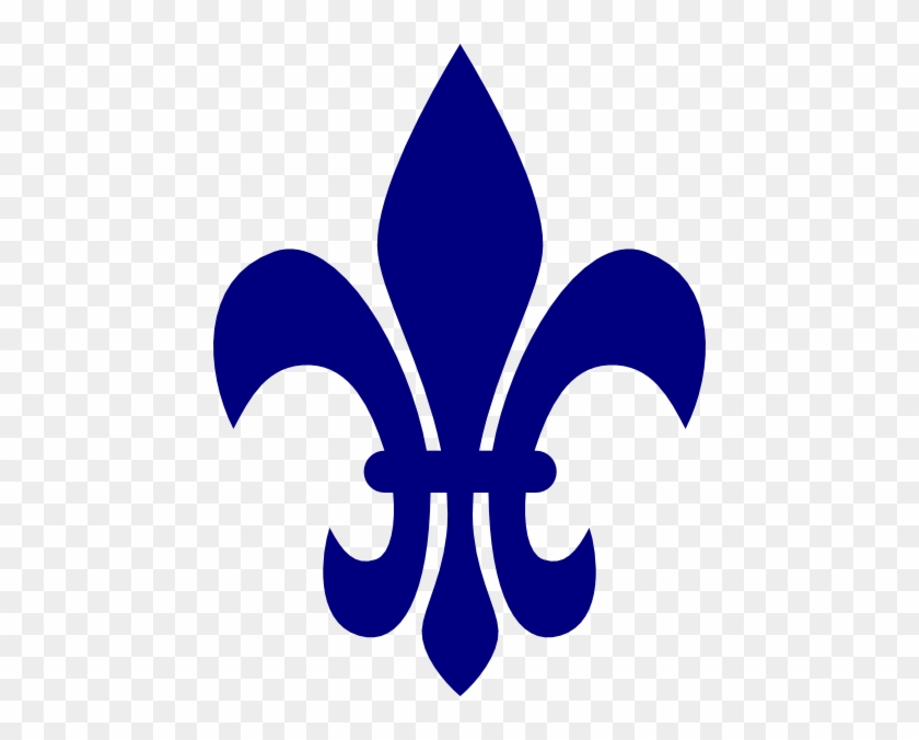 Blue Fleur De Lis #247986