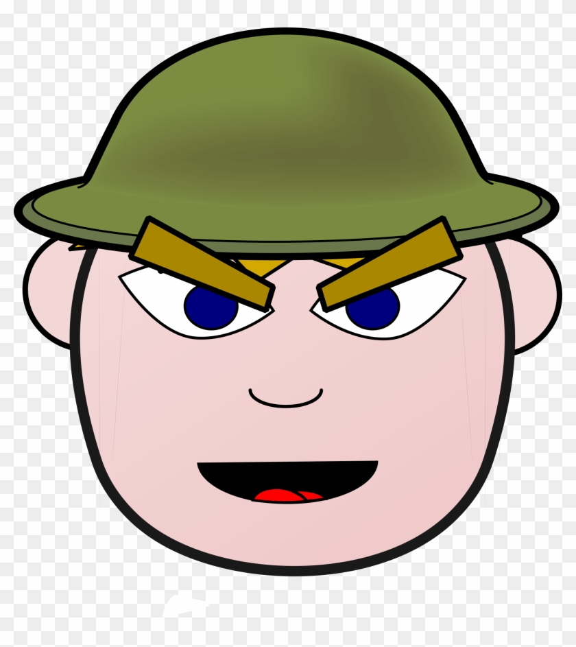 Angry Soldier Cliparts - Happy Soldier Png #248046