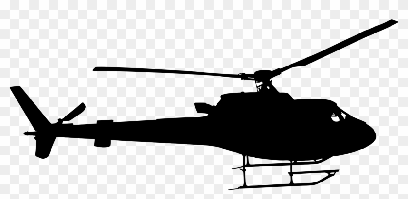 Helicopter Clipart Silhouette - Helicopter Png #248062