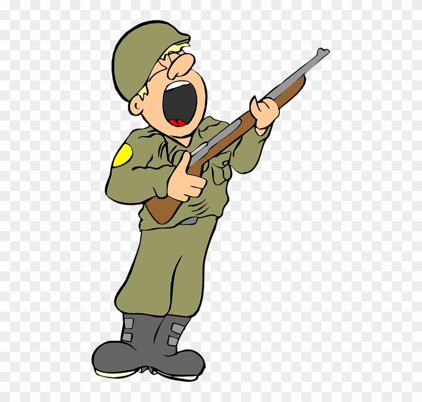 Soldier, Military, Uniform, Armed, Gun, Salute - Nazi Soldier Clipart #248366
