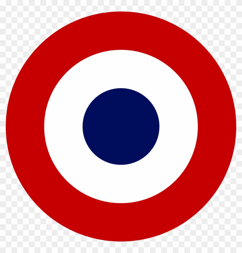 2000px French Roundel - French Air Force Roundel #248535