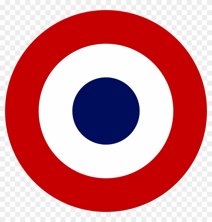 2000px French Roundel - French Air Force Roundel #248535