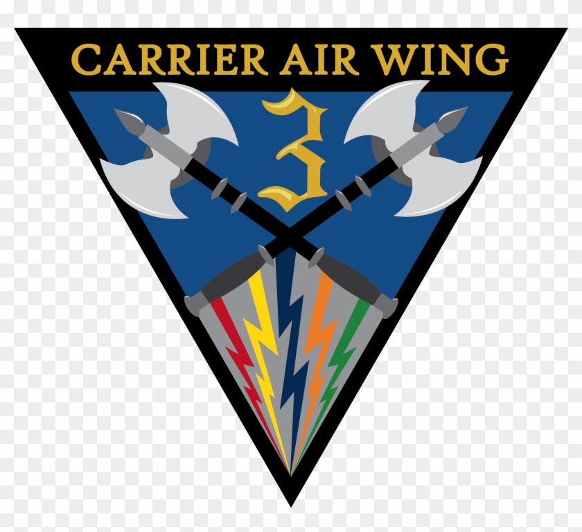 Carrier Air Wing Three Logo - Carrier Strike Group Three #248549