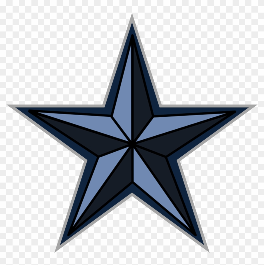 Dark Blue Star Clipart - Rio Grande Mexican Restaurant #248566