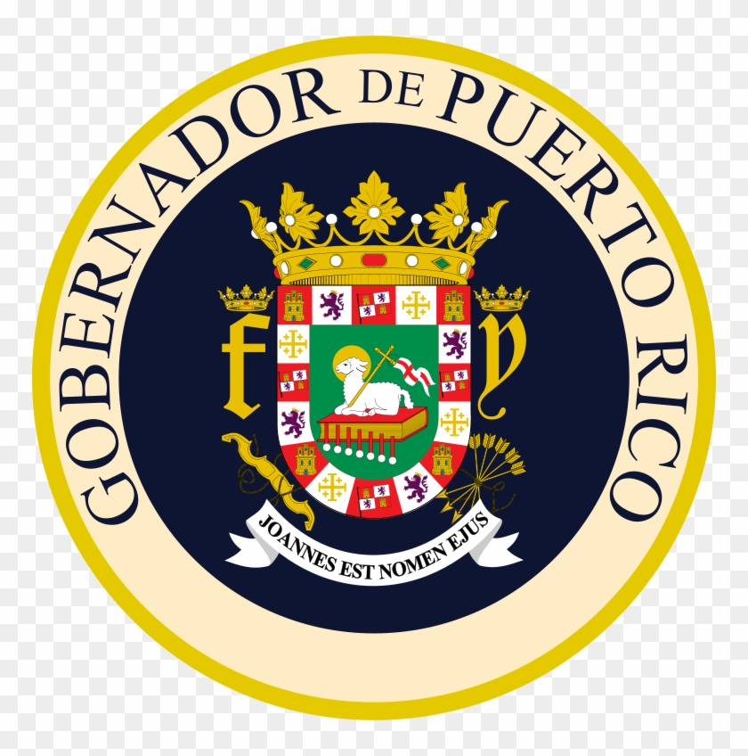 Seal Of The Governor Of Puerto Rico - Cafepress Puerto Rico Coat Of Arms Tile Coaster #248616