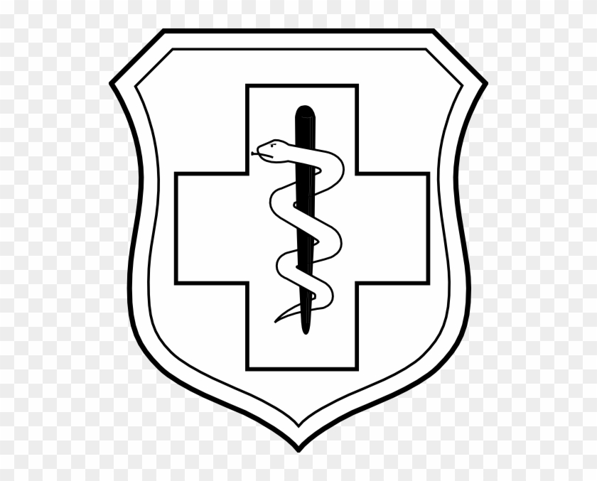 This Image Rendered As Png In Other Widths - Air Force Medical Badge #248622