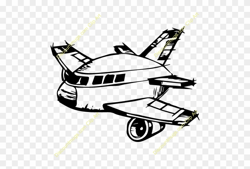 Free Plane Clipart Custom Clip Art - Airplane Doodle #248636