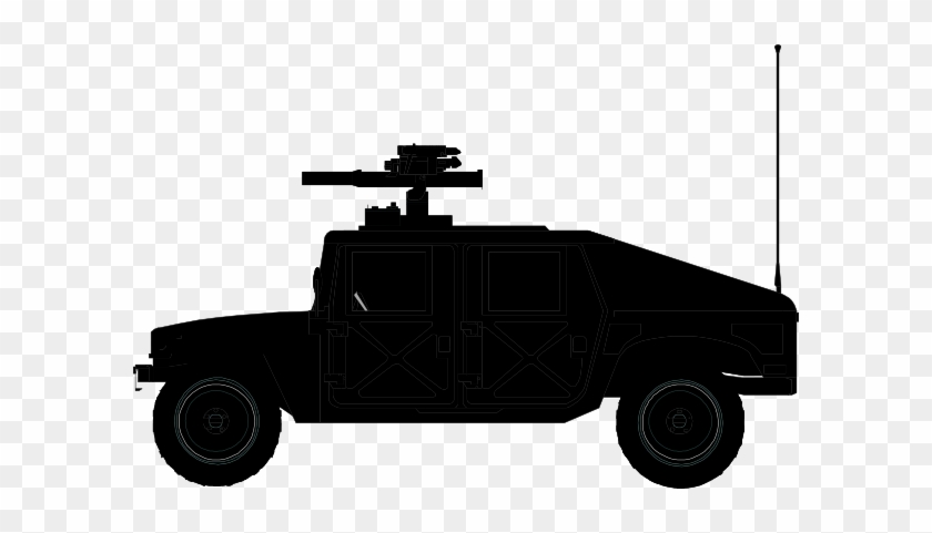 Free Vector Hummer Clip Art - Humvee Clipart #248698