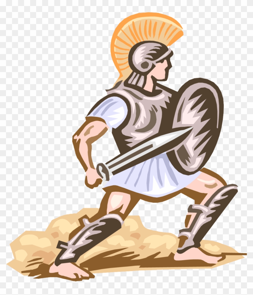 Inspiration Roman Empire Clip Art - Ancient Roman Gladiator Clip Art #248728