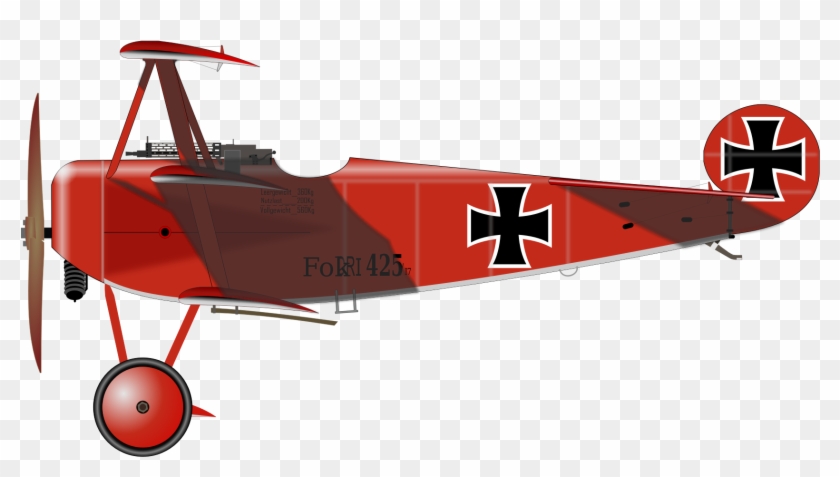 Aircraft Clipart Military Aircraft - Battlefield 1 Fokker Dr 1 #248732